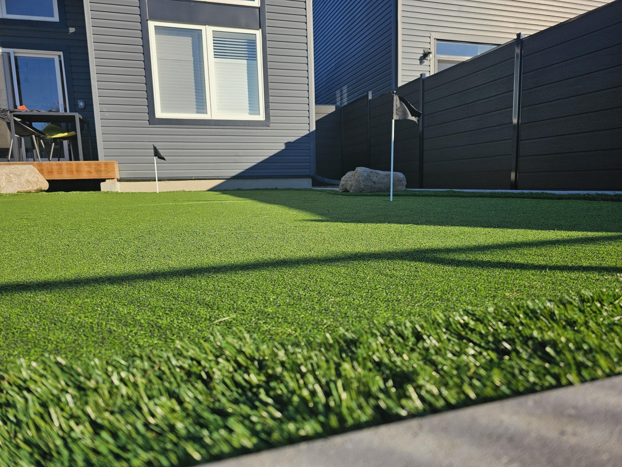 Landscaping project example